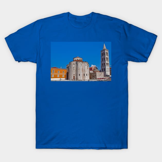 St Donat Church, Zadar, Croatia T-Shirt by vadim19